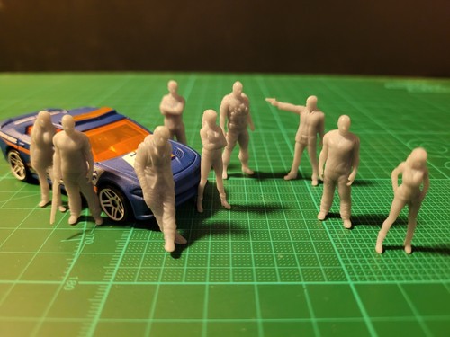 Set 9personaggi diorama fast - set,