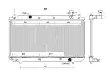 RADIATORE DR5 1.6 BENZINA
