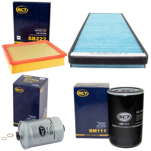 Set filtri sct carburante - sct, carburante-