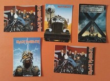 Iron Maiden Lotto 5 Postcards Cartolina World Collection Trucker 