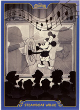 Disney Anthology Promo Card Steamboat Willie Panini