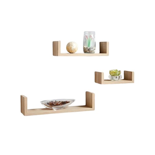 Set mensole parete legno - set, mdf