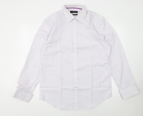 Camicia jeff banks uomo bianca - banks,