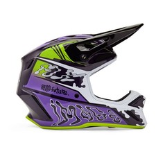 Fox Casco Motocross V3 RS IMAGE PHANTOM Casco Cross Enduro MX-Helm Casco Fuoristrada