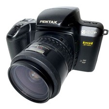Pentax Z-50 P - fotocamera reflex 35 mm pellicola vintage con obiettivo zoom Pentax FA 28-70 mm f4