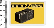 calamita BRIONVEGA radio CUBO ts 502 logo pubblicitario  no 60 70 80