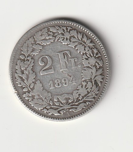 Svizzera franchi 1894 - -,