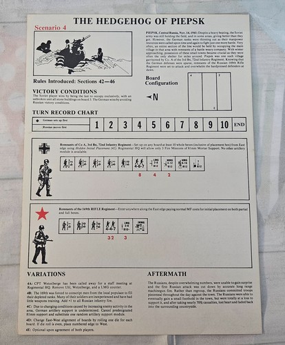 Avalon hill squad leader - leader, 4a