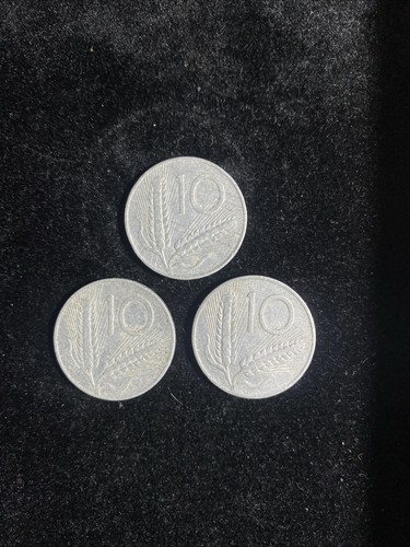 Monete lire 1952 - 3, 10