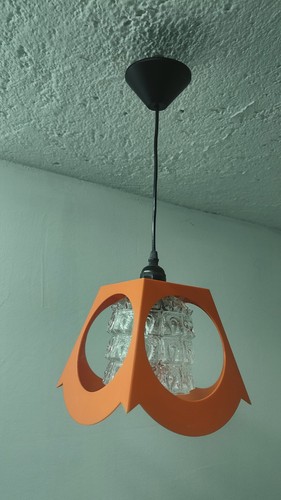 Lampadario modernariato 70 - lampadario,