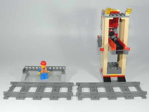 Lego city ferrovia carro - lego, ferrovia,
