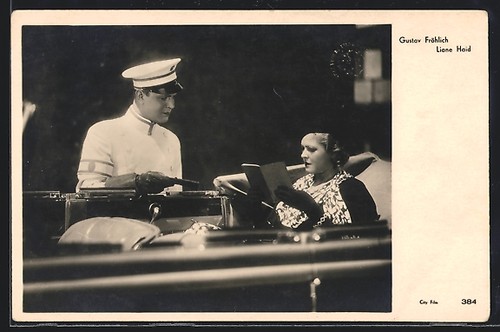 Attore gustav fröhlich - ak,