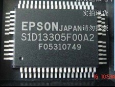 Lotto 10 pezzi circuiti integrati Epson S1D13305F00A2 S1D13305F00A200 #GK-3