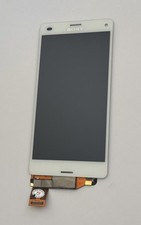 Sony Xperia Z3 Compact D5803 mini display schermo LCD touch screen bianco NUOVO