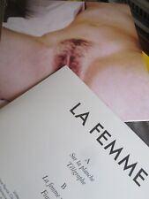 LA FEMME RESSORT - Vinyle BLEU 1 à 2000 ex Maxi 45T - CLARA LUCIANI - G. COURBET