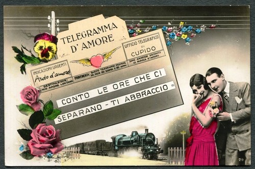 Cartolina epoca fascista - cartolina,