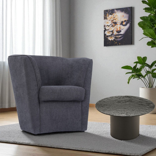 Poltrona moderna grigio - poltrona,