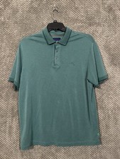 Polo uomo Tommy Babaman taglia L verde 3 bottoni logo 296