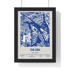 Poster Mappa Stadio Millwall