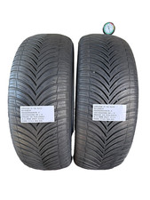 2 PNEUMATICI USATI 205/60 R 16 92H  KLEBER 4STAGIONI M+S 4.5 MM DOT 3722