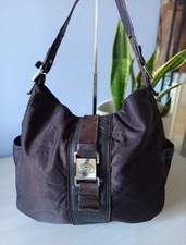 Borsa Furla In Pelle E Tessuto