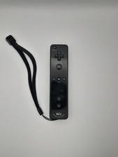 Nintendo Wii Motion Plus Remote Nero Controller Originale Con MotionPlus INSIDE