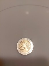 moneta 2 euro con fiori di lampone  anno 2004