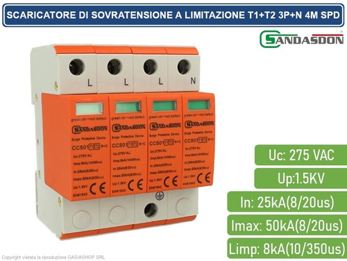 Scaricatore limitatore - scaricatore,