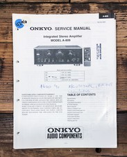 Onkyo A-809 Amplificatore