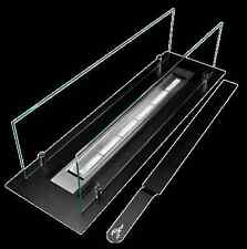 Bruciatore per Camino a Bioetanolo con Vetri da 65 cm DF94812 Divina Fire