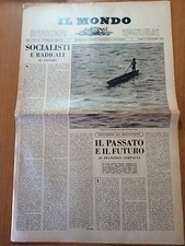 IL MONDO 606 (1960) Bruno Fonzi, John Fante, Mylene Demongeot, Partito Radicale