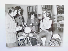 FOTO VINTAGE MOTOCICLISMO MOTOCROSS MOTO SWM SVM VINTAGE FOTOGRAFIA
