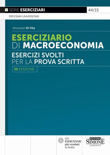 Eserciziario macroeconomia - eserciziario, di