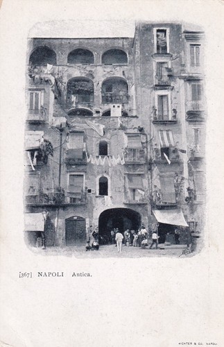 Cartolina napoli - di, ,napoli