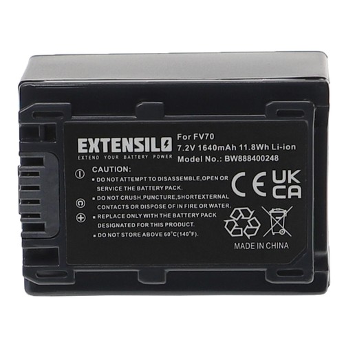 Batteria per sony hdr xr550ve - batteria,