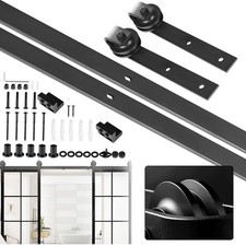 Sistema di porte scorrevoli 200 cm guida scorrevole per porte scorrevoli porta scorrevole in legno set ferramenta