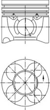 Pistone KOLBENSCHMIDT 40406620