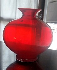 LARGE BLOWN GLASS VASE ONLYLUX