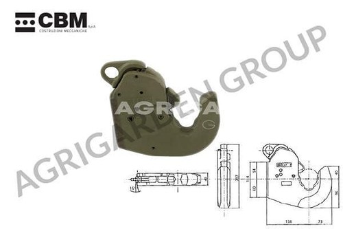 Gancio automatico cbm per - gancio,