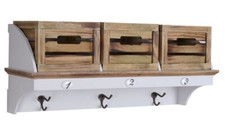 Appendiabiti mensola da parete