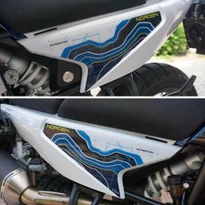 Adesivi 3D Fianchi laterali coda moto compatibili con Husqvarna Norden 901 2023