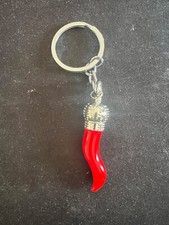 Portachiavi Acciaio Cornetto