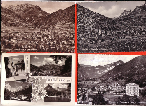 Lotto cartoline primiero - cartoline,