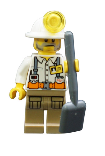 Lego personaggio minatore - , n
