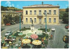 ROSIGNANO MARITTIMO P.za C.cci e Monumento (LI) - f.g.,  colori, lucida, v. 1978