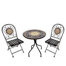 BUYBUY Kit 2 Sedie e Tavolo