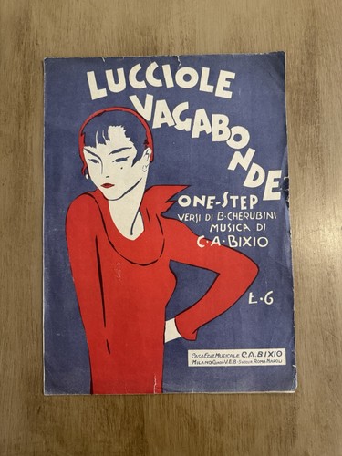 Spartito musicale vintage