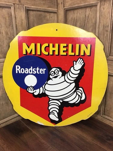 Vintage michelin man roadster - michelin,