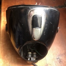 Faro Bmw R51/3 Completo Di Piastra Contatti Interruttore E Spie