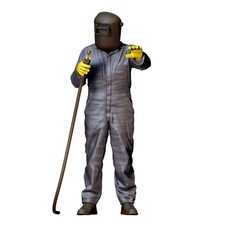 Welder Figure Resin 3d Printed